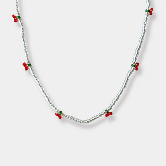 CHERRY GARLAND NECKLACE