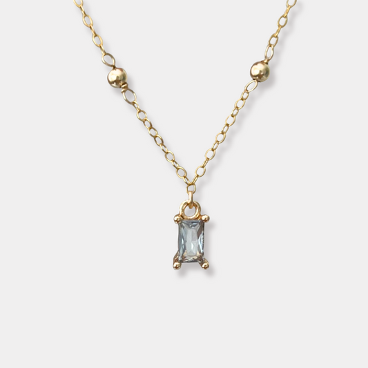 BIRTHSTONE NECKLACE