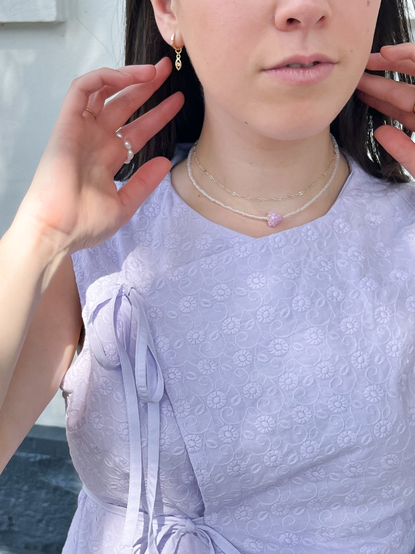 LACE CHOKER | STERLING SILVER