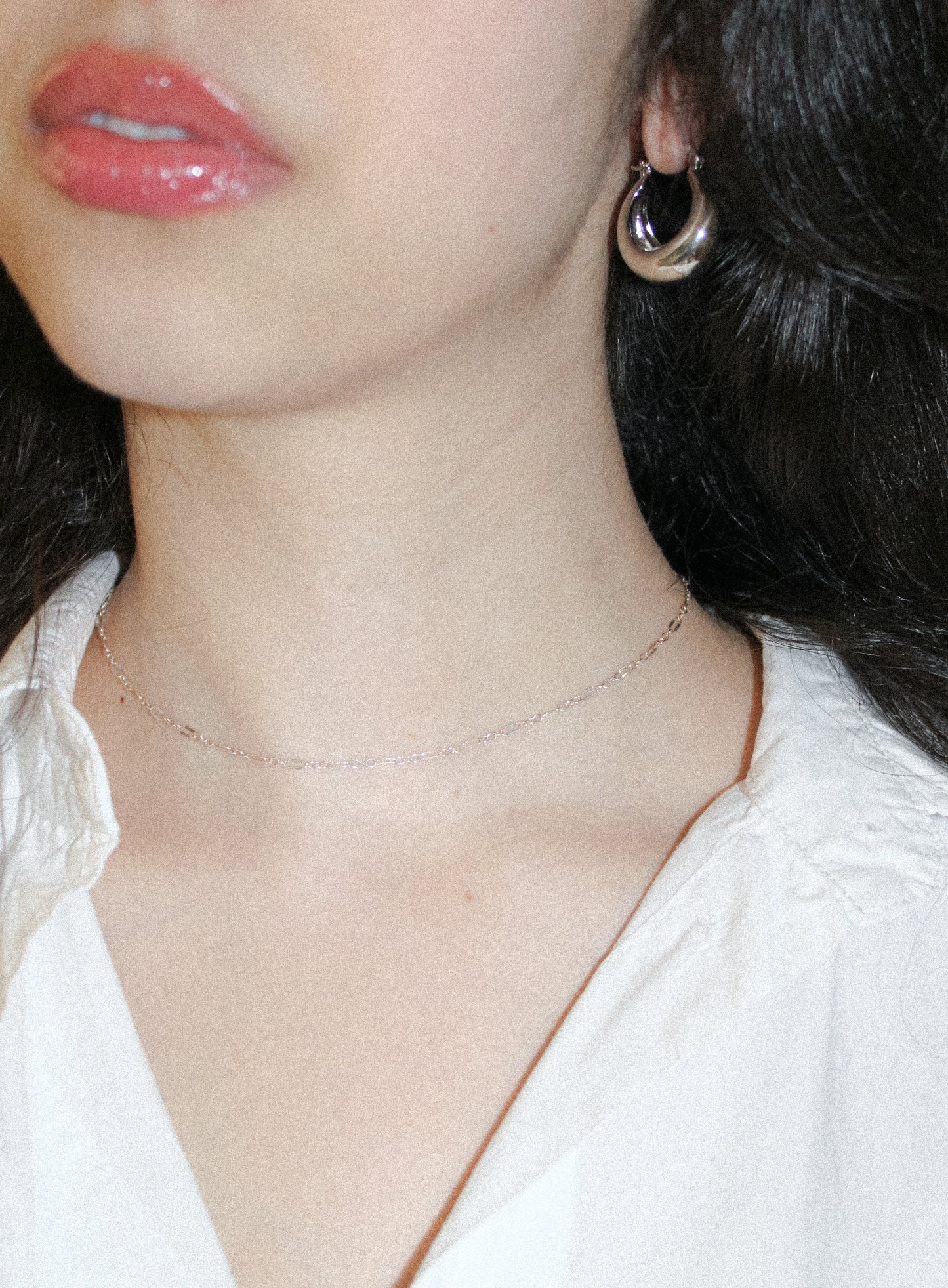 LACE CHOKER | STERLING SILVER