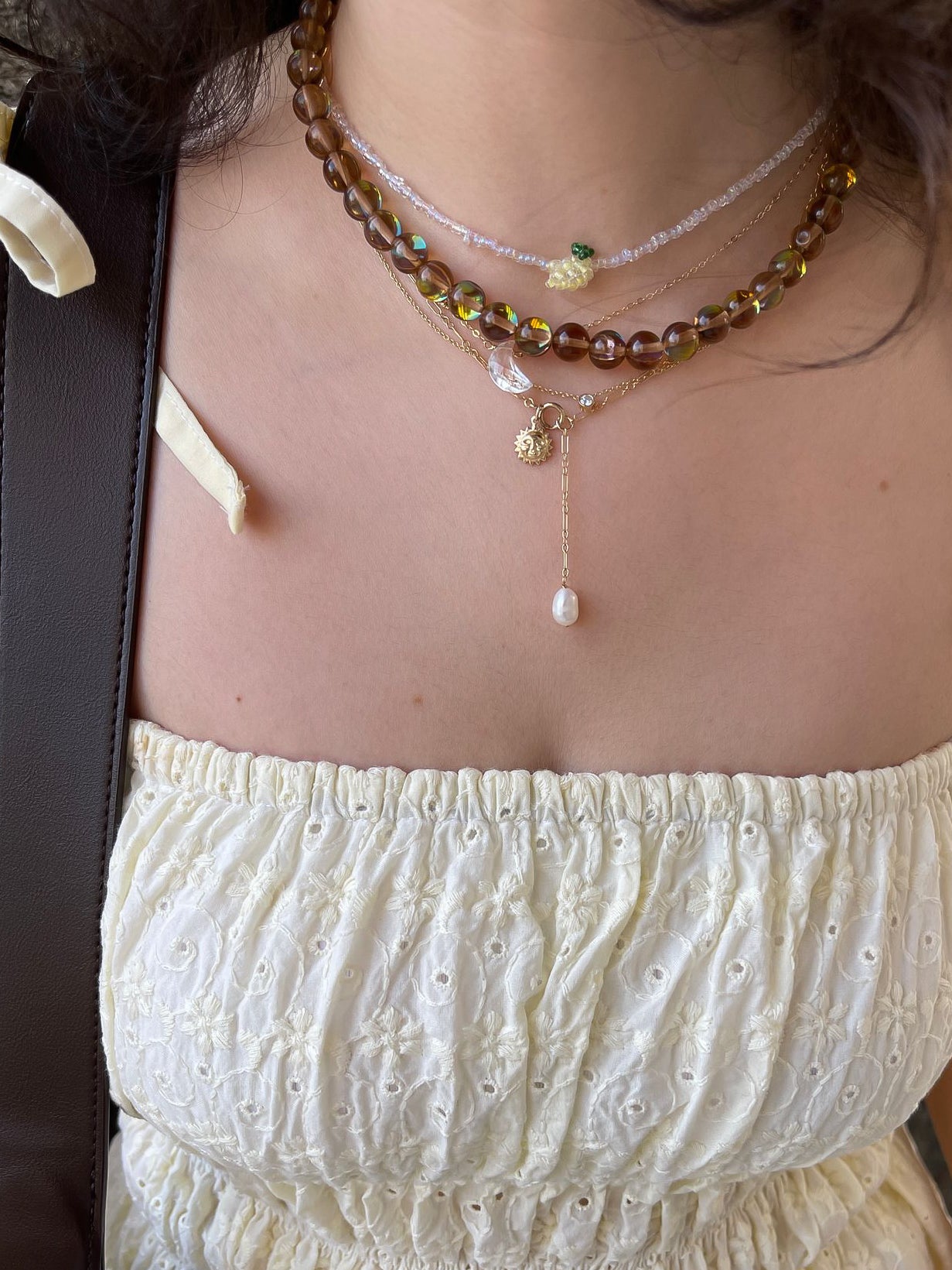 DISCO LEMONI NECKLACE
