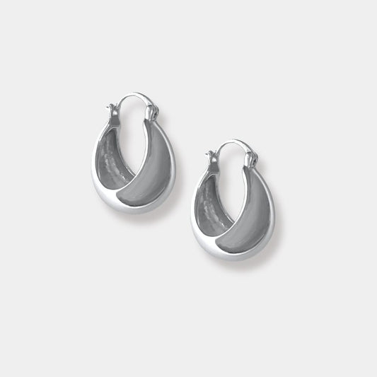 ALKMENE HOOPS | SILVER