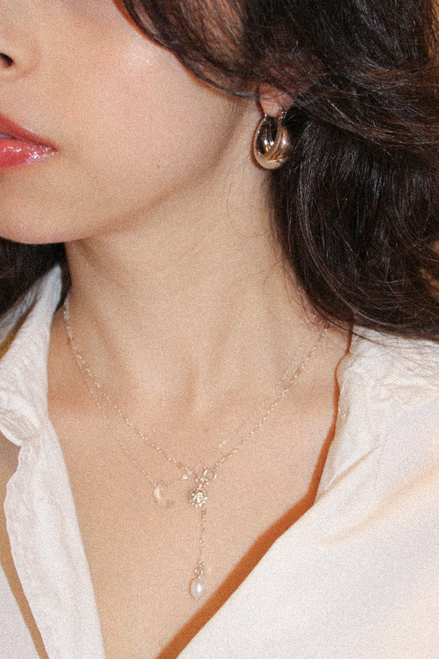 MINI FEGÁRI CHOKER | SILVER