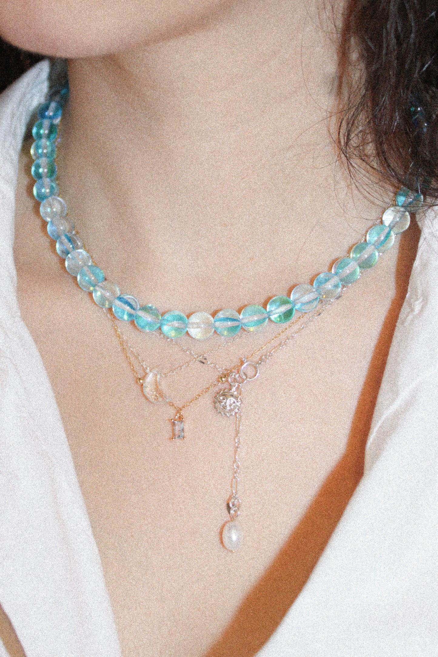 MERMAID CHOKER | AEGEAN BLUE