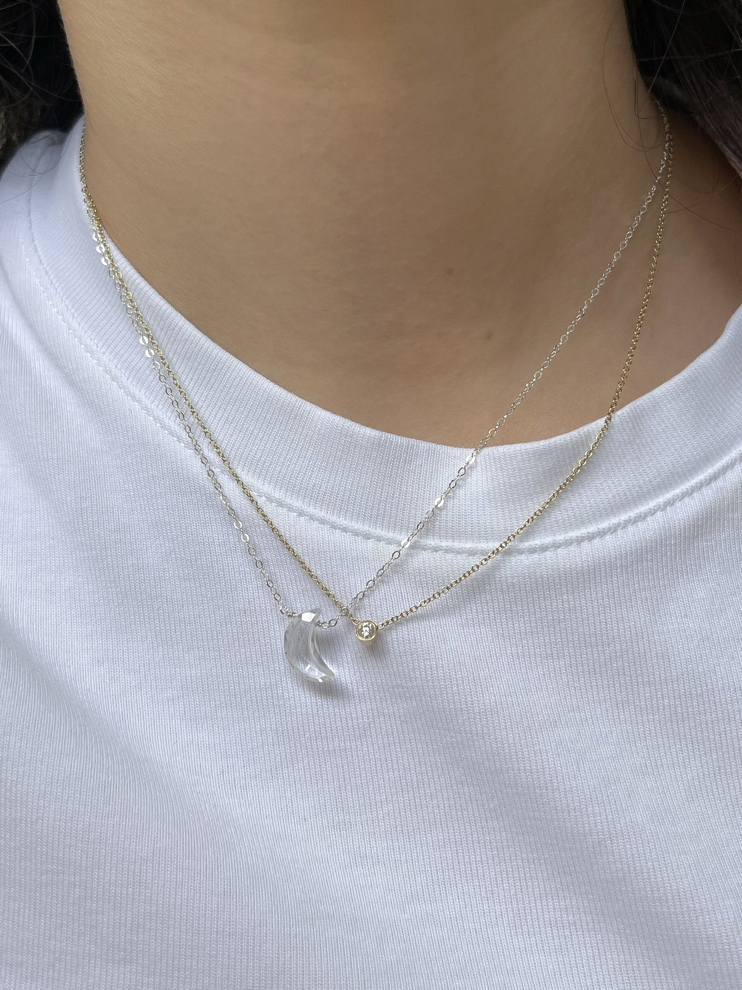 MINI FEGÁRI CHOKER | SILVER