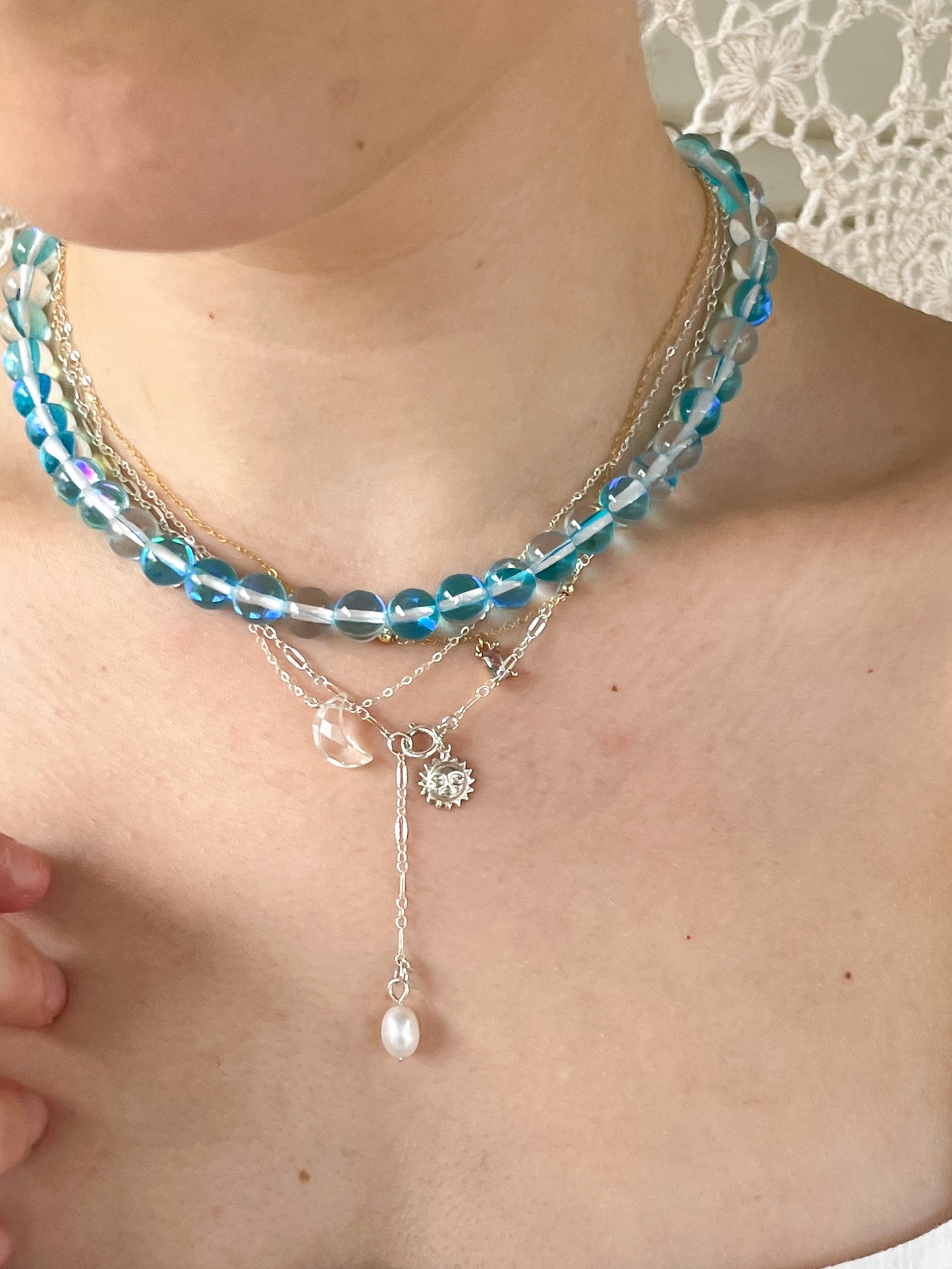 MERMAID CHOKER | AEGEAN BLUE