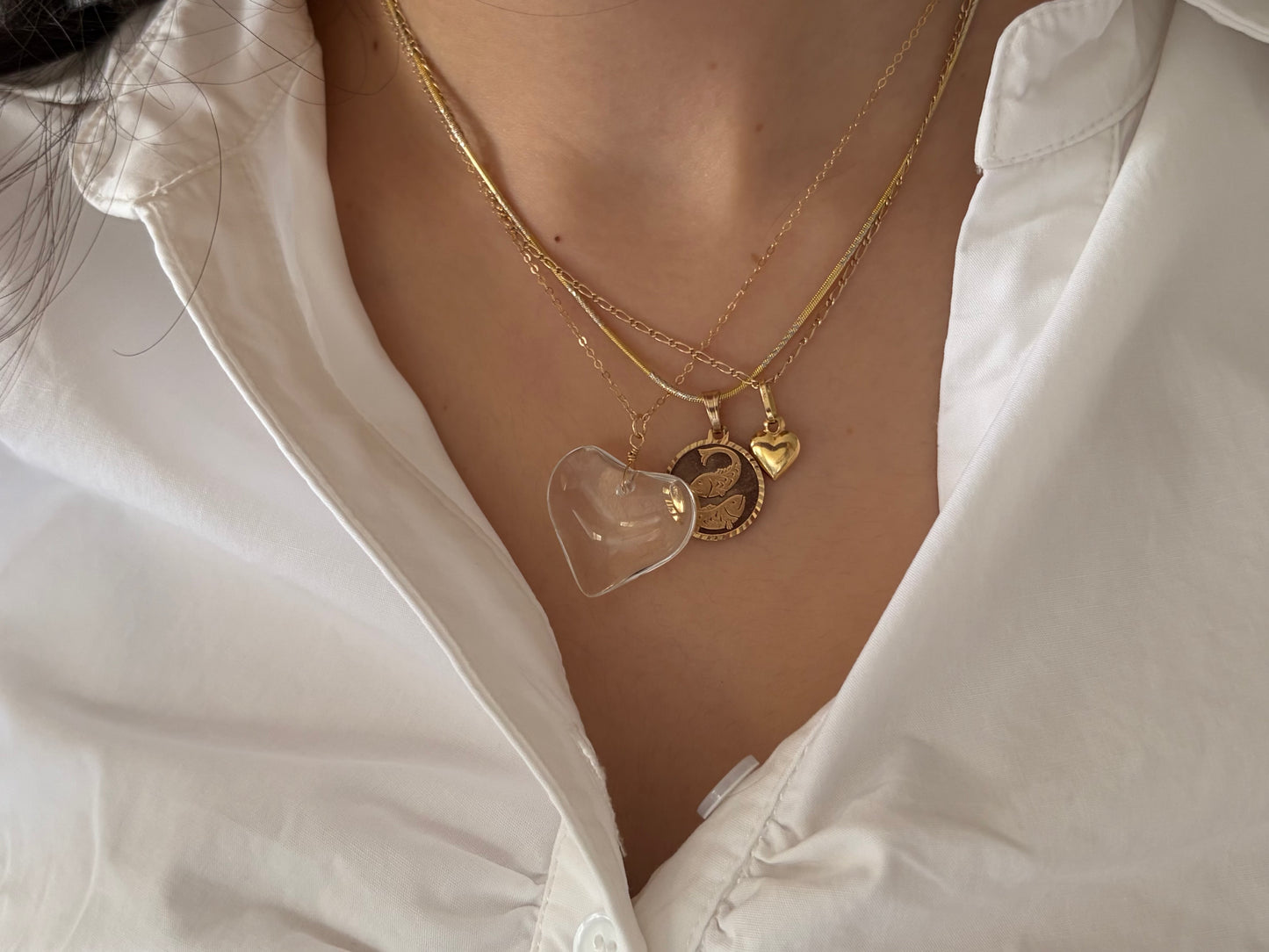 COEUR DE VERRE NECKLACE