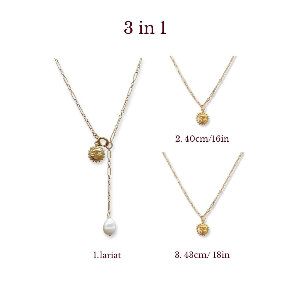 HELIOS NECKLACE | GOLD