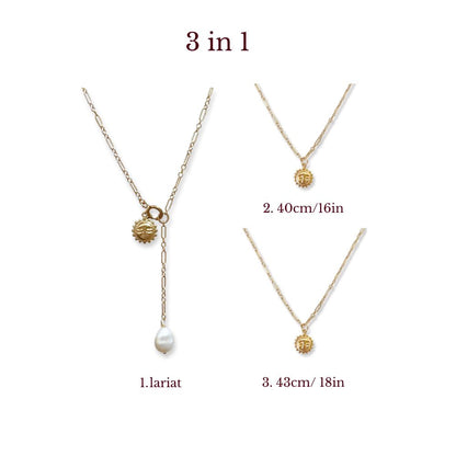 HELIOS NECKLACE | GOLD