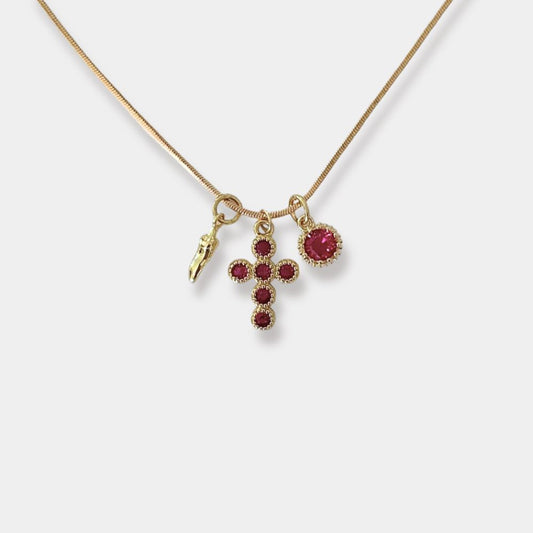 STAVRO CHARM NECKLACE