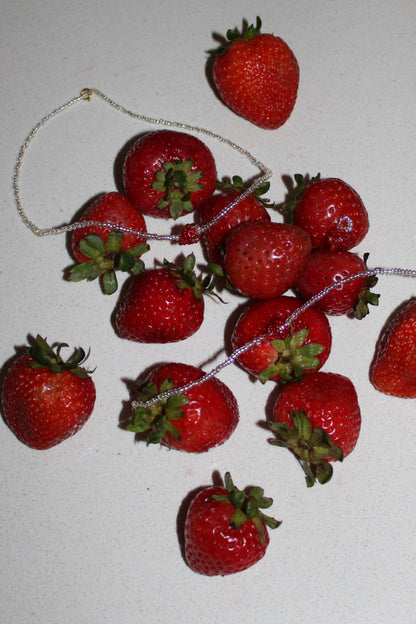 DISCO STRAWBERRY BRACELET