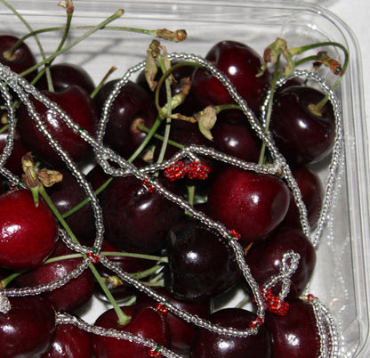 CHERRY GARLAND NECKLACE