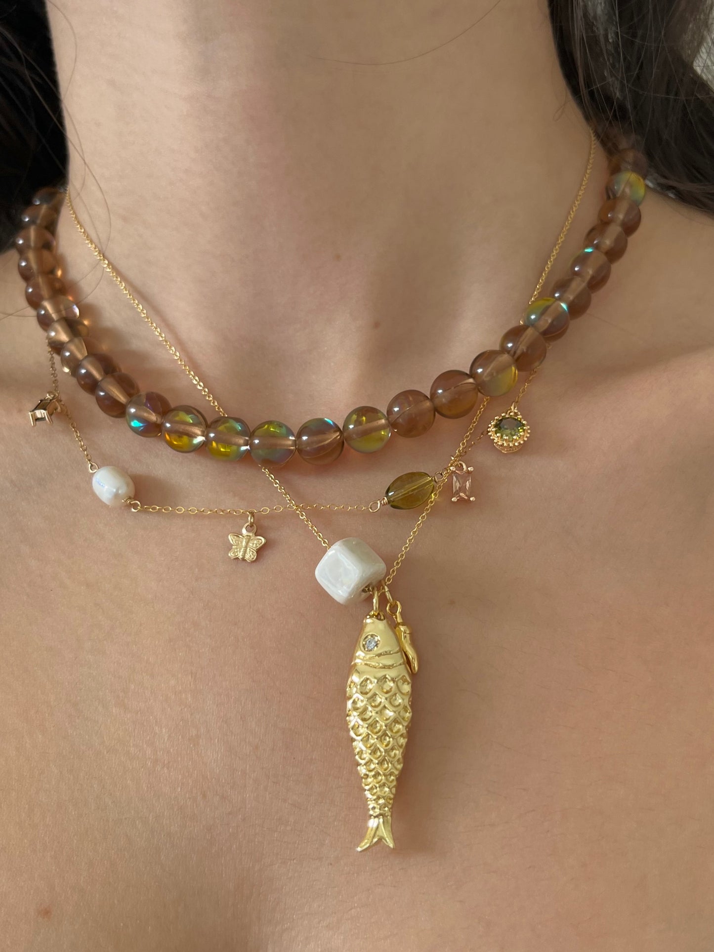 HELIA CHARM NECKLACE