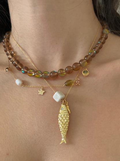 HELIA CHARM NECKLACE