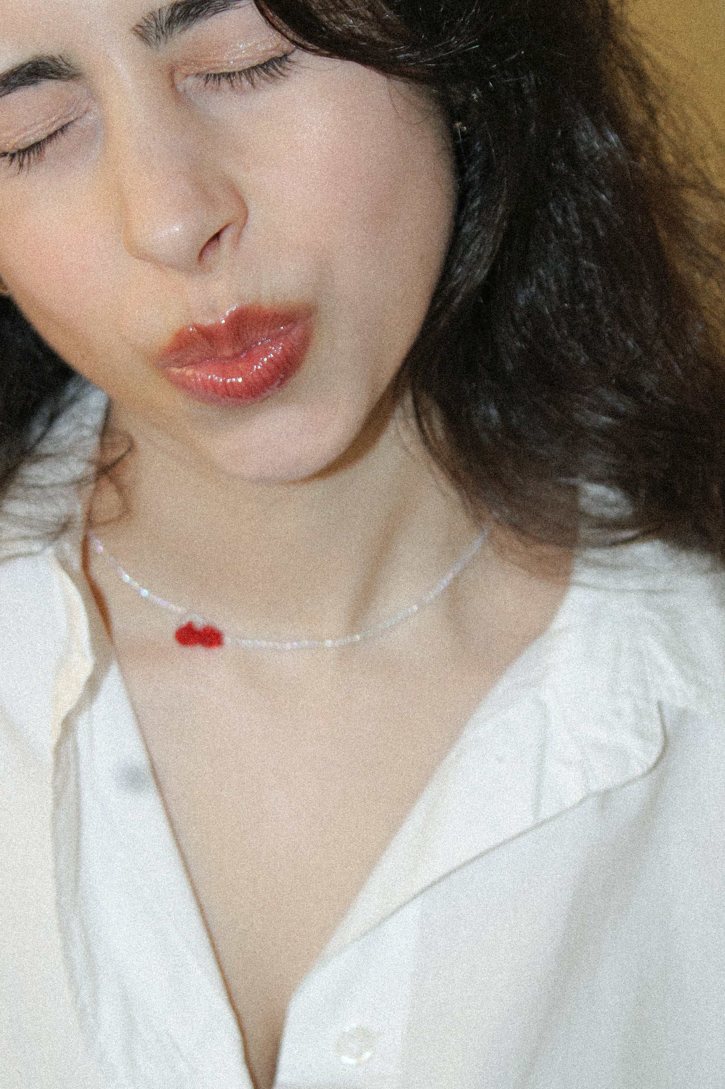 DISCO CHERRY NECKLACE