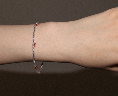 CHERRY GARLAND BRACELET