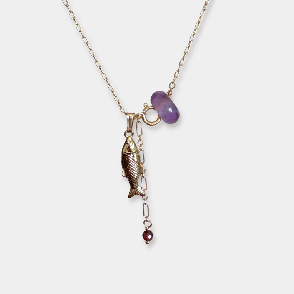 BARBOONI LARIAT | AMETHYST
