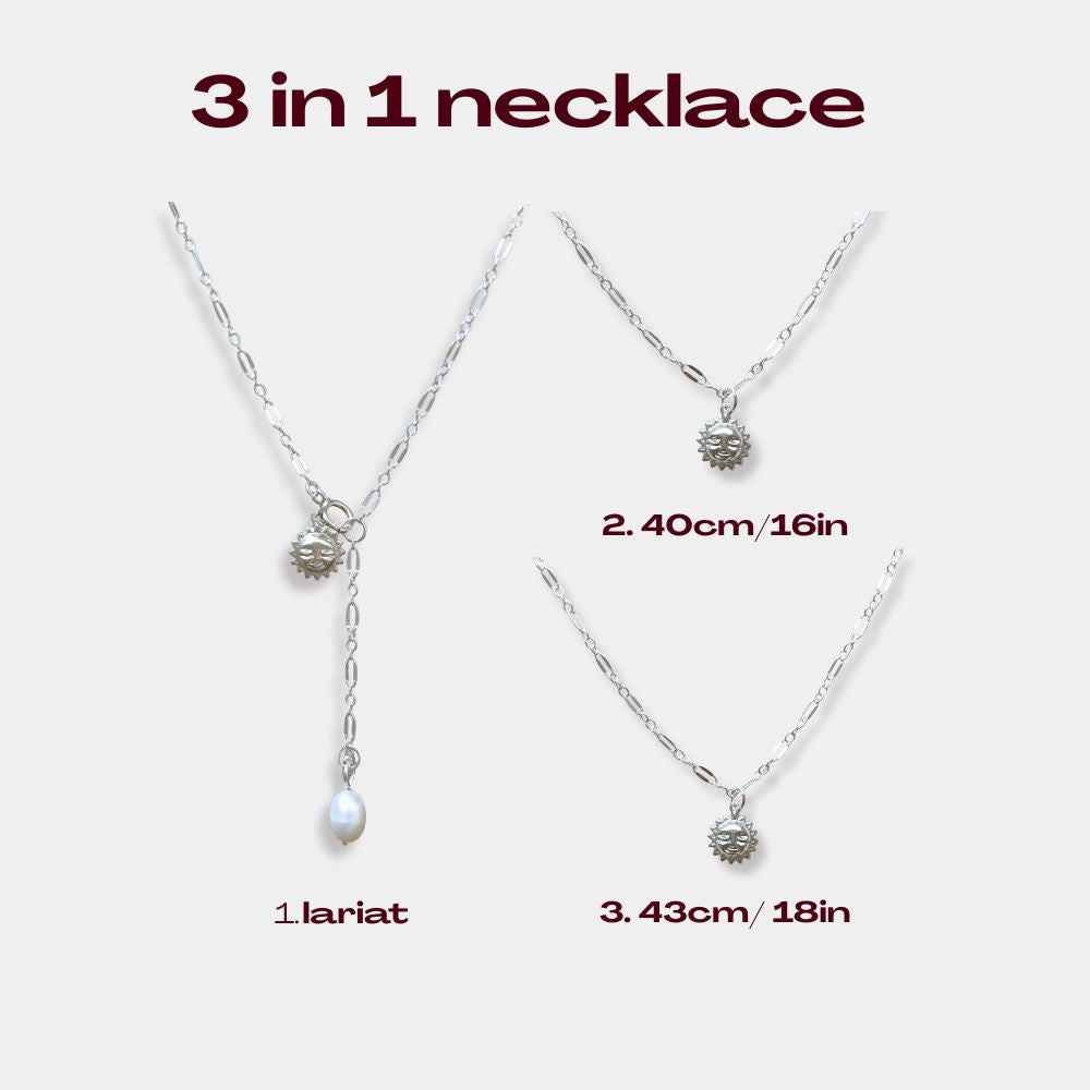 HELIOS NECKLACE 2.0 | SILVER