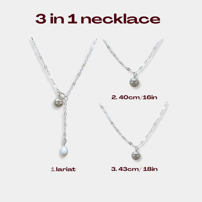 HELIOS NECKLACE 2.0 | SILVER