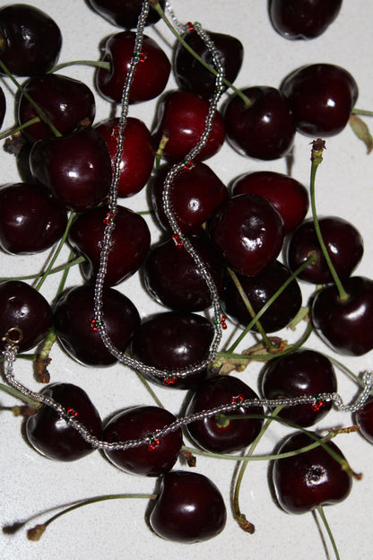 CHERRY GARLAND NECKLACE