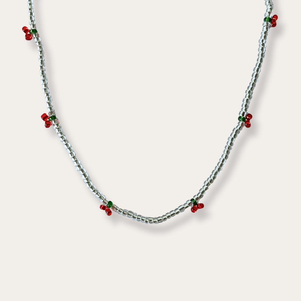 CHERRY GARLAND NECKLACE