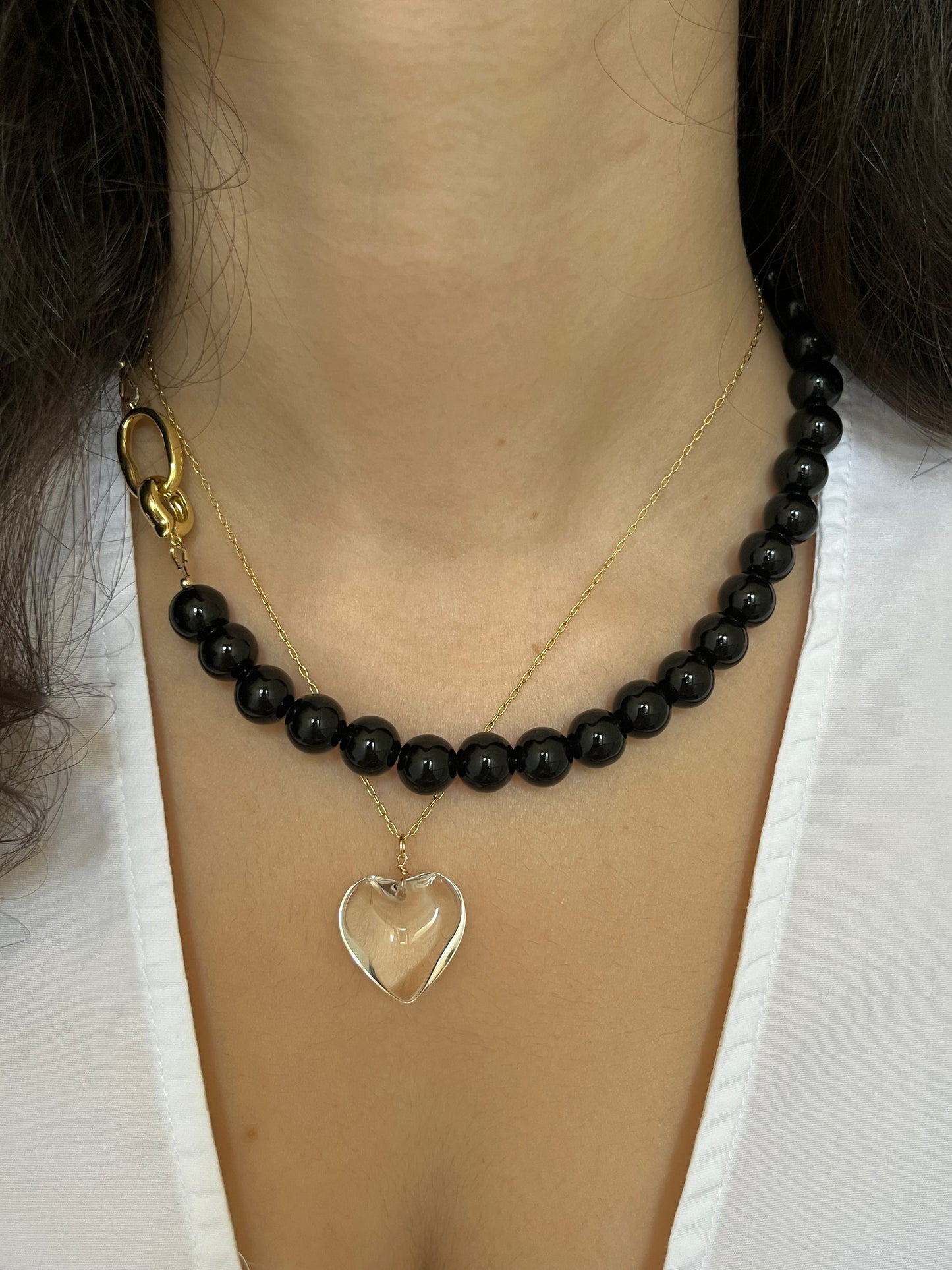 CHERRYGIRL NOIR NECKLACE