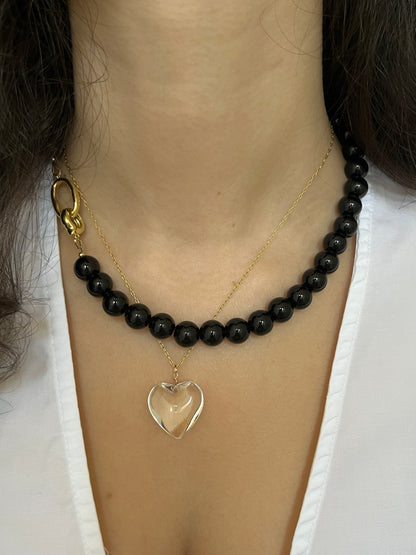 CHERRYGIRL NOIR NECKLACE