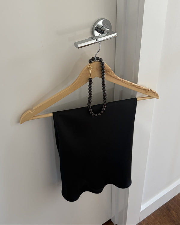 CORA in NYX | Bias cut midi skirt