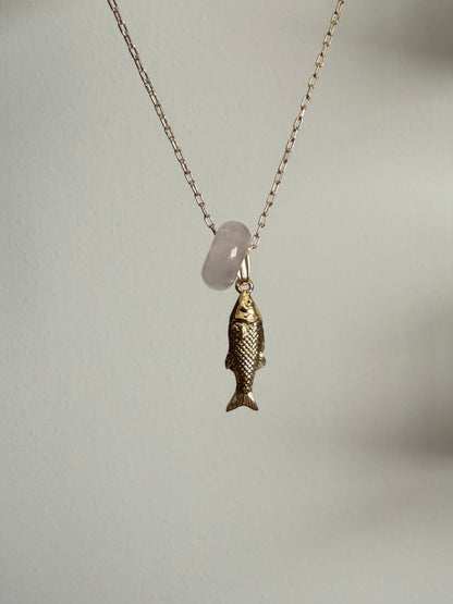 BARBOONI LARIAT | ROSE QUARTZ