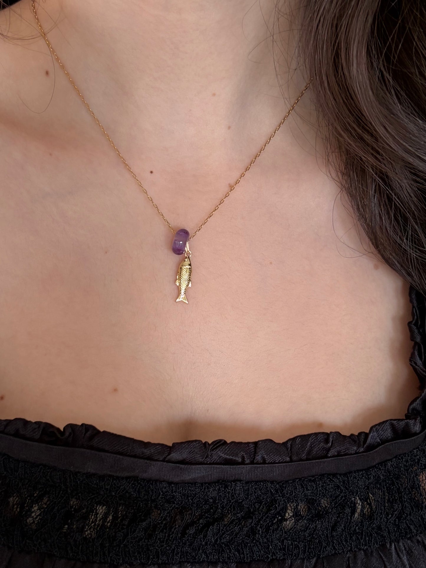 BARBOONI LARIAT | AMETHYST