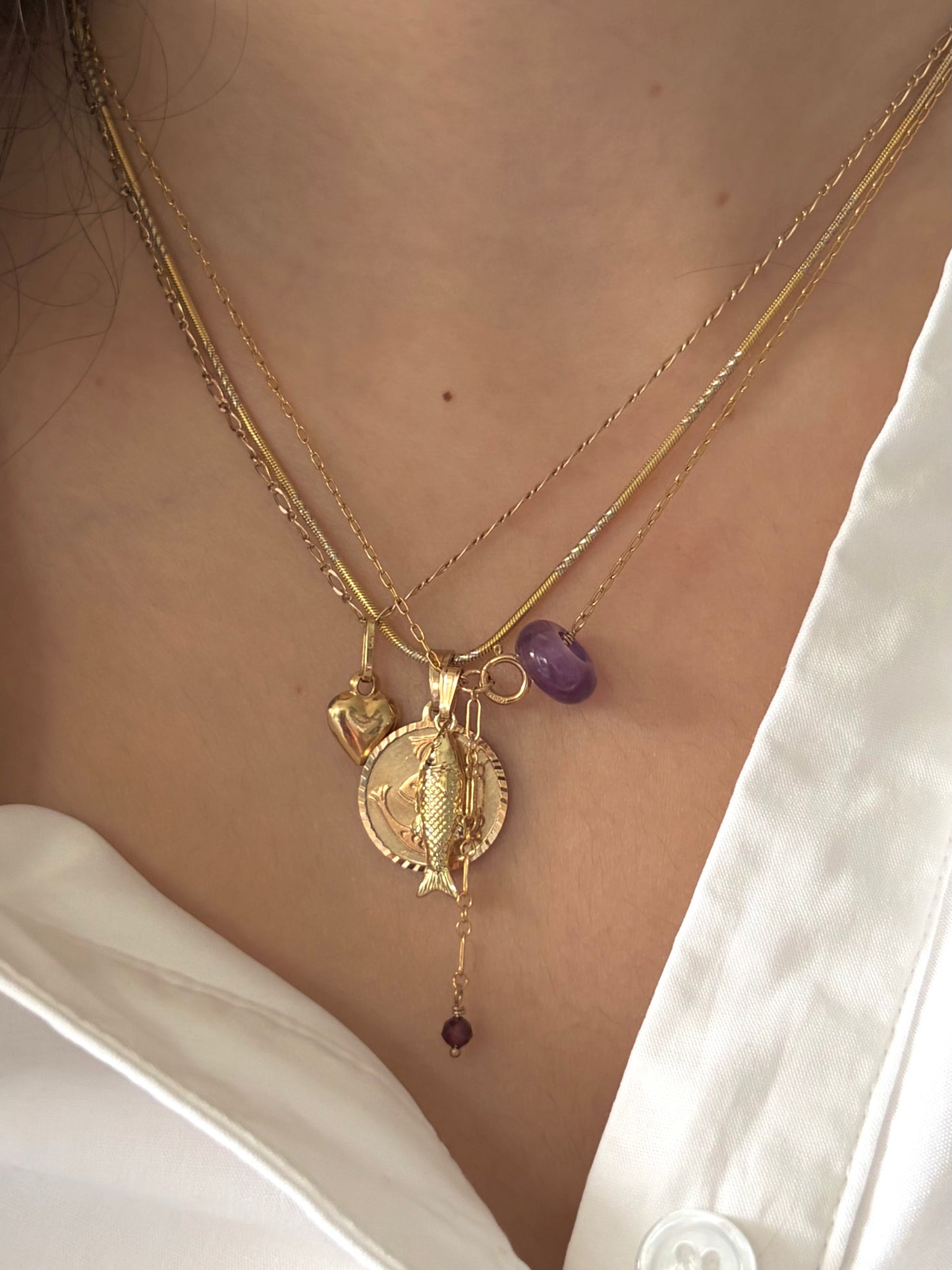 BARBOONI LARIAT | AMETHYST