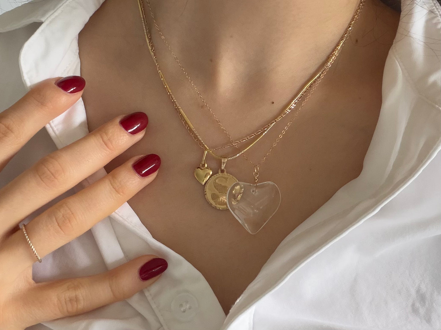 COEUR DE VERRE NECKLACE