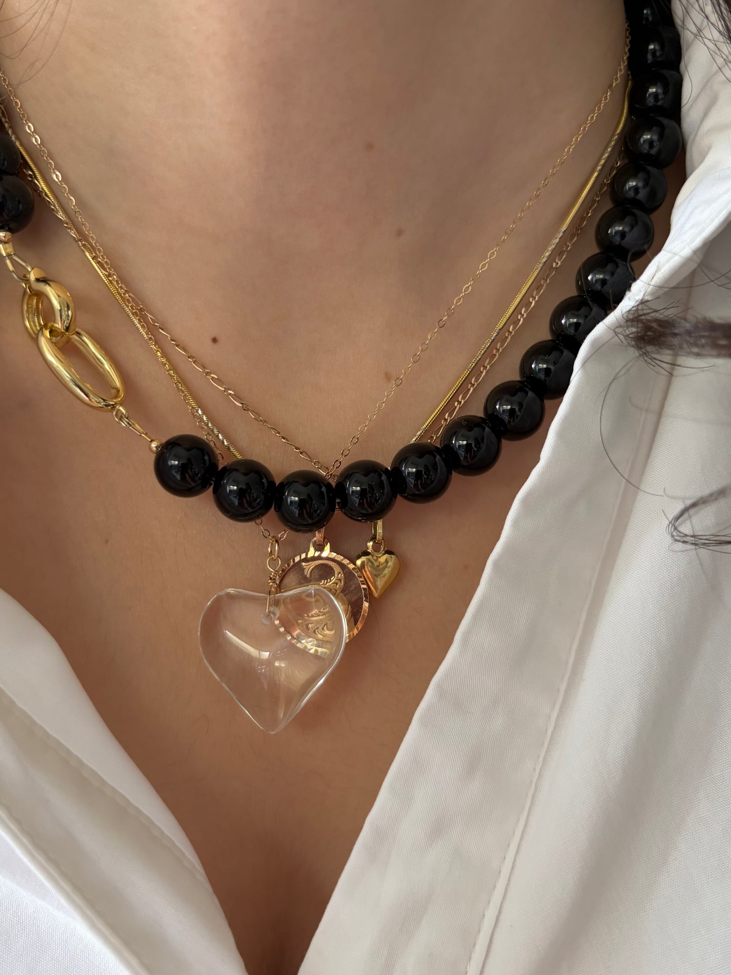 CHERRYGIRL NOIR NECKLACE