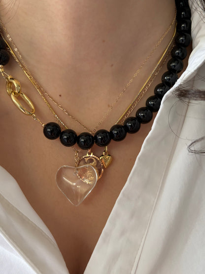 CHERRYGIRL NOIR NECKLACE