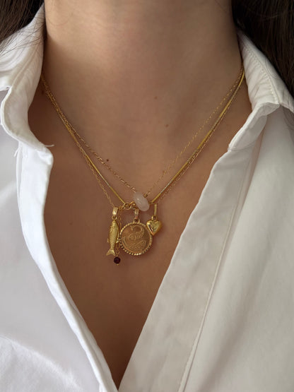 BARBOONI LARIAT | ROSE QUARTZ