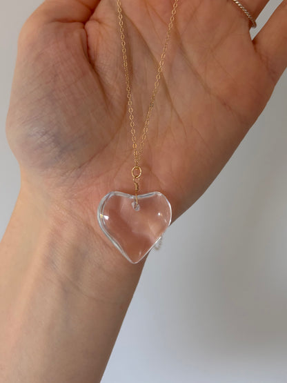 COEUR DE VERRE NECKLACE