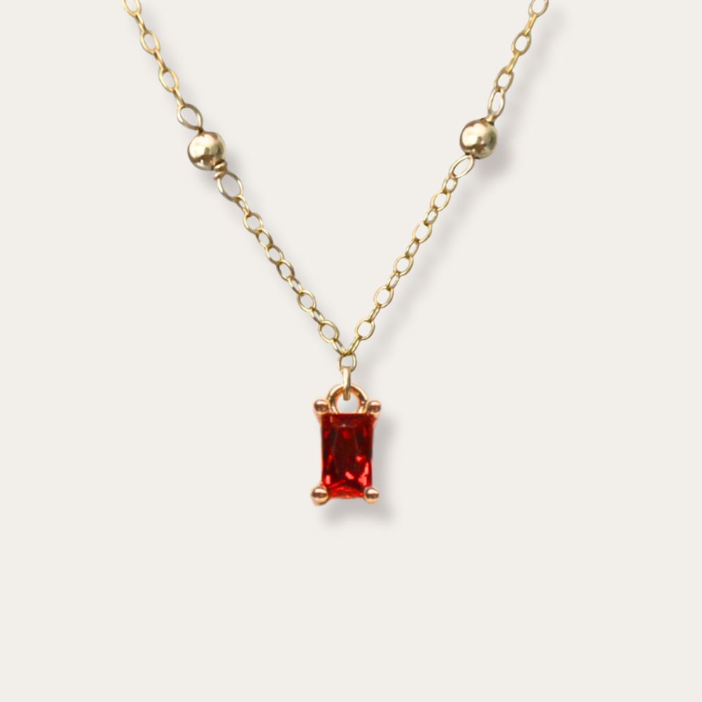 BIRTHSTONE NECKLACE